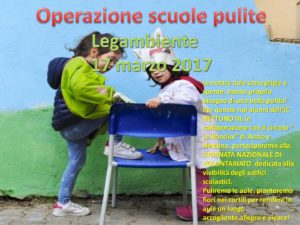 legambiente operazione scuole pulite